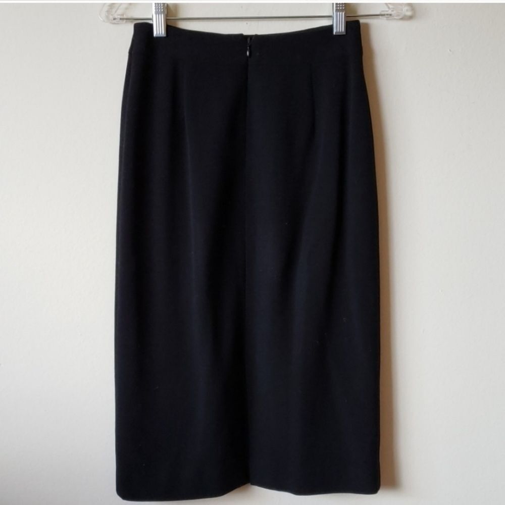 Gerard Darel Paris Wool Pencil Skirt Xs-S View 2
